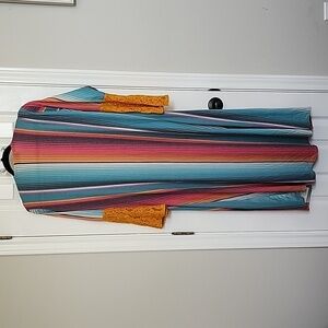 Western Style Crazy Train Duster Size Medium